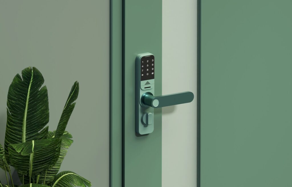 modern door lock